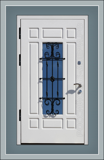 Металлическая дверь с окном Модель ДСО-01