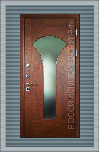 Металлическая дверь с окном Модель ДСО-09