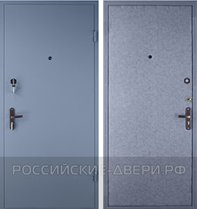 Металлическая дверь эконом класса  ДЭК-09