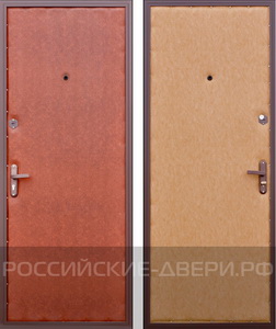 Металлическая дверь эконом класса ДЭК-02