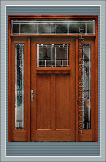 Стальная дверь с зеркалом Модель ДСЗ-02