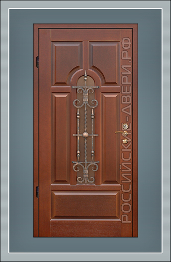 Металлическая дверь в коттедж ДВКТ-19