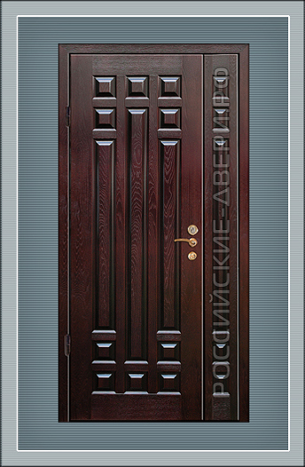 Металлическая дверь с резьбой ДСР-04
