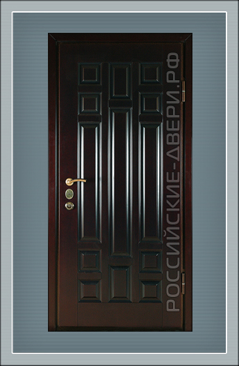Металлическая дверь с резьбой ДСР-06