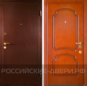 Металлическая дверь в квартиру Модель ДВК-09