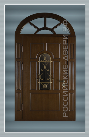 Металлическая дверь с окном   Модель ДСО-13