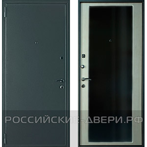 Стальная дверь с зеркалом Модель ДСЗ-03
