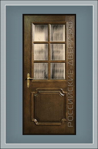 Металлическая дверь с окном Модель ДСО-08